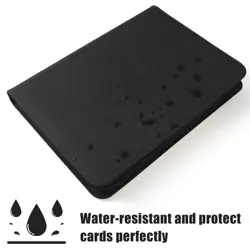 Card Binder 9 Pocket with Zipper, 648 Pockets Trading Card Holder Book, Premi... - Image 3