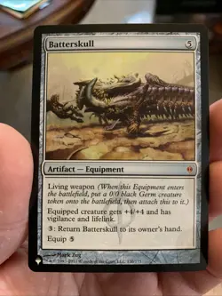 1x MTG Magic The Gathering TCG Batterskull - Artifact - New Phyrexia The List - Image 1