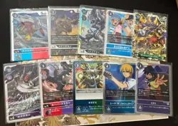 Japanese Digimon Card Lot Of 10 Holos/Rares See Pic For Exact Cards #4 - Image 1