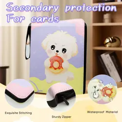 Card Binder for Collection - Stylish and Durable Trading Card Holder for Game... - Image 3