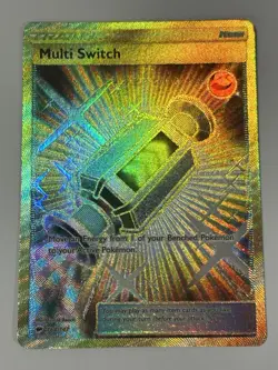 Pokemon Card TCG - Multi Switch 164/147 Secret Rare - Burning Shadows Near Mint - Image 1