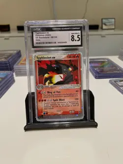 CGC 8.5 Typhlosion ex 2003 EX Sandstorm 99/100 Holo Pokemon Card CGC - Image 1