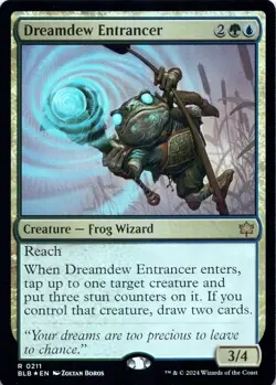 Dreamdew Entrancer (Foil) Bloomburrow - Magic MTG NM - Image 1