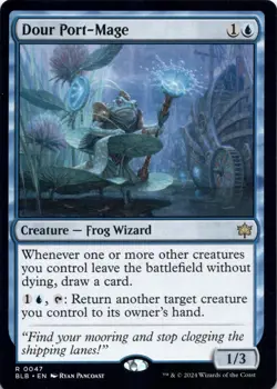 Dour Port-Mage Bloomburrow - Magic MTG NM - Image 1