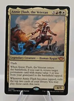 Annie Flash, the Veteran MTG Outlaws of Thunder Junction Regular - Image 1