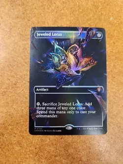 Jeweled Lotus (Borderless) Mtg Commander Masters Foil - Image 1