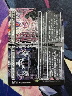 MTG Dollmaker's Shop // Porcelain Gallery - Borderless, NM-Mint, English Duskmou - Image 1