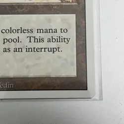 REVISED EDITION Vintage MtG Sol Ring Unplayed NM Magic the gathering - Image 4