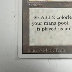 REVISED EDITION Vintage MtG Sol Ring Unplayed NM Magic the gathering - Image 5