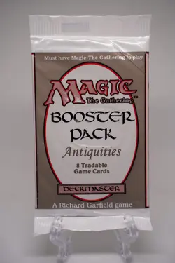 Magic The Gathering MTG Antiquities Factory Sealed Booster Pack 1994 WOTC - Image 1