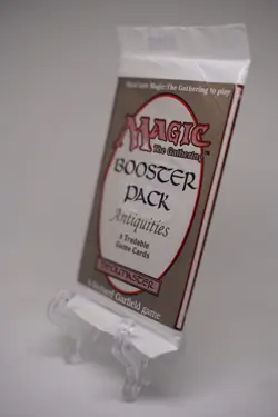 Magic The Gathering MTG Antiquities Factory Sealed Booster Pack 1994 WOTC - Image 3