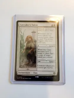1x MTG Caretaker's Talent - Enchantment - Bloomburrow (BLB) Rare #0006 Regular - Image 3