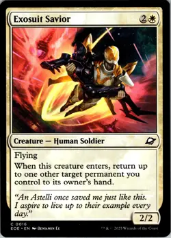Exosuit Savior - C - - Normal - Edge of Eternities - #16 - NM - MTG - Image 1
