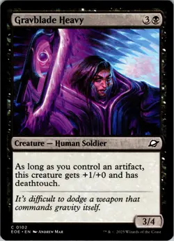 Gravblade Heavy - C - - Normal - Edge of Eternities - #102 - NM - MTG - Image 1