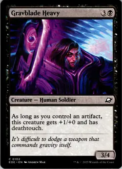 Gravblade Heavy - C - - Normal - Edge of Eternities - #102 - NM - MTG - Image 1