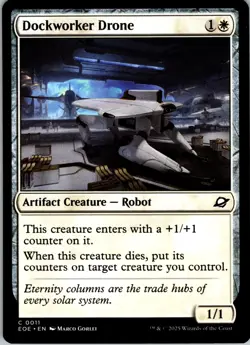 Dockworker Drone - C - - Normal - Edge of Eternities - #11 - NM - MTG - Image 1