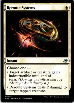 Reroute Systems - U - - Normal - Edge of Eternities - #31 - NM - MTG - Image 1