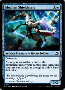 Mechan Shieldmate - C - - Normal - Edge of Eternities - #65 - NM - MTG - Image 1