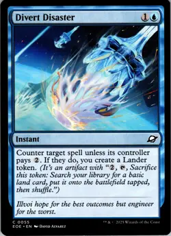 Divert Disaster - C - - Normal - Edge of Eternities - #55 - NM - MTG - Image 1