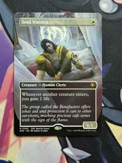 Magic the Gathering MTG Soul Warden Borderless Special Guests NM - Image 1