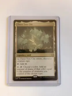 1x MTG Three Tree City - Legendary Land - Bloomburrow (BLB) Rare #0260 - Regular - Image 3