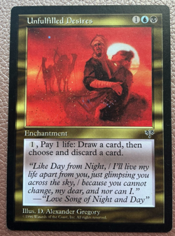 Unfulfilled desires MTG Magic the gathering - Image 1