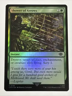 MTG Lord of the Rings Shower of Arrows Foil 0188 NM - Image 1