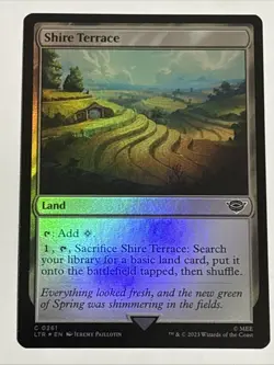 MTG Lord of the Rings Shire Terrace Foil 0261 NM - Image 1