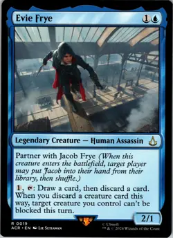 Evie Frye - R - - Normal - Universes Beyond: Assassin's Creed - #19 - NM - MTG - Image 1