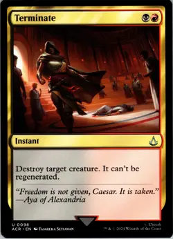 Terminate - U - - Normal - Universes Beyond: Assassin's Creed - #98 - NM - MTG - Image 1