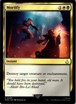 Mortify - U - - Normal - Universes Beyond: Assassin's Creed - #96 - NM - MTG - Image 1