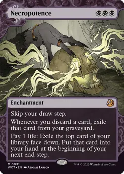 NM Necropotence, MTG, Enchanting Tales, Magic the Gathering, 31 - Image 1