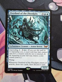 Overlord of the Floodpits #68 (NM) Duskmourn DSK Magic MTG - Image 1