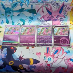 Pokemon TCG Espeon Bundle Set, 4 Cards - Chinese Gem Pack VOL 2 Set NM - Image 1
