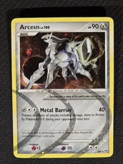 Arceus AR9 Platinum Arceus Holo Rare Pokemon - LP (Pics) #2 - Image 1