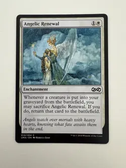 Angelic Renewal MTG Magic the Gathering Card NM Near Mint UMA - Image 1