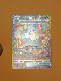 Pokemon Prismatic Evolutions Flareon ex 146/131 Special Illustration Rare - Image 2