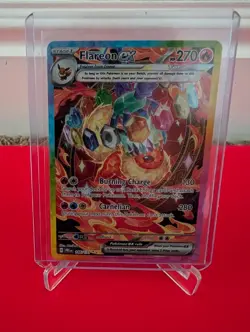Pokemon Prismatic Evolutions Flareon ex 146/131 Special Illustration Rare - Image 1