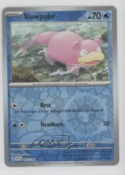 Slowpoke Reverse Foil Pokemon SV01: Scarlet & Violet #042 - Image 1