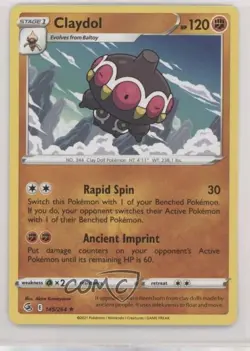 Claydol Pokemon Sword & Shield Fusion Strike #145 - Image 1