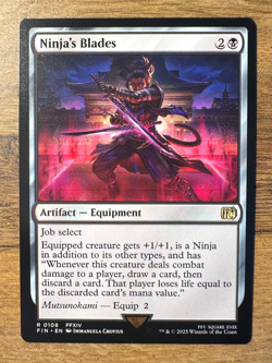 Magic MTG Final Fantasy Ninja's Blades #108 FIN *NON-FOIL* Rare - Image 1
