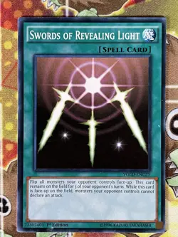 Yugioh Swords Of Revealing Light YGLD-ENC25 Single - Image 1