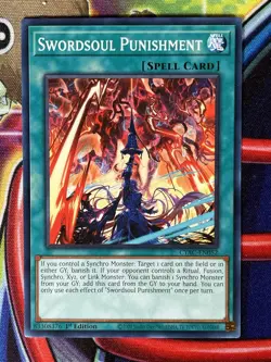 Yugioh Swordsoul Punishment CYAC-EN052 Single - Image 1