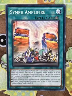 Yugioh Symph Amplifire OP19-EN026 Single - Image 1