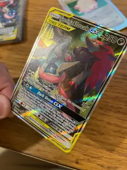 Greninja & Zoroark GX (201/214) Unbroken Bonds Tag Team Alt Art Pokemon Card! - Image 4