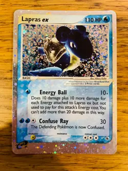 LP! Lapras ex (99/109) EX Ruby & Sapphire Holo Rare Pokemon Card! FAST P&P! - Image 1
