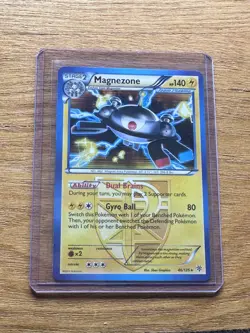 Pokemon Card Magnezone 46/135 Plasma Storm Rare LP Black & White Holo Foil 2012 - Image 1