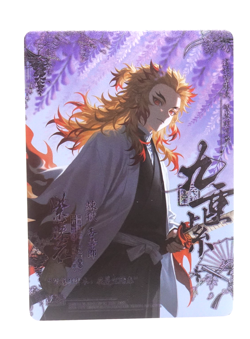Rengoku Kyujuro Wisteria Demon Slayer TimeStrata Anime Trading Card - Image 1