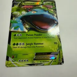 Pokemon TCG - Venusaur EX 1/146 Ultra Rare Holo Card - XY -MP - Image 5