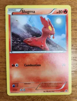 Slugma Pokemon Card, Kalos Starter Set 6/39 - Image 1